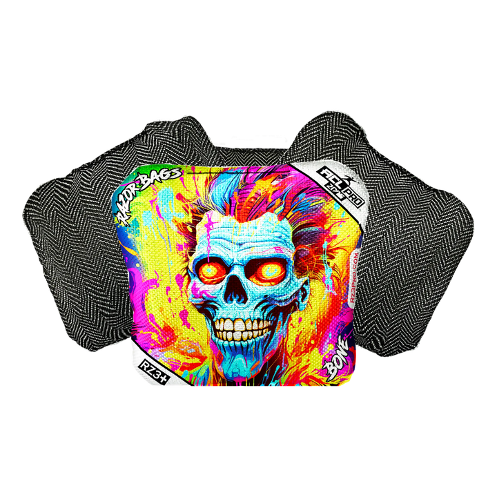 Bone | Maniac | ACL PRO Razor Cornhole Bags