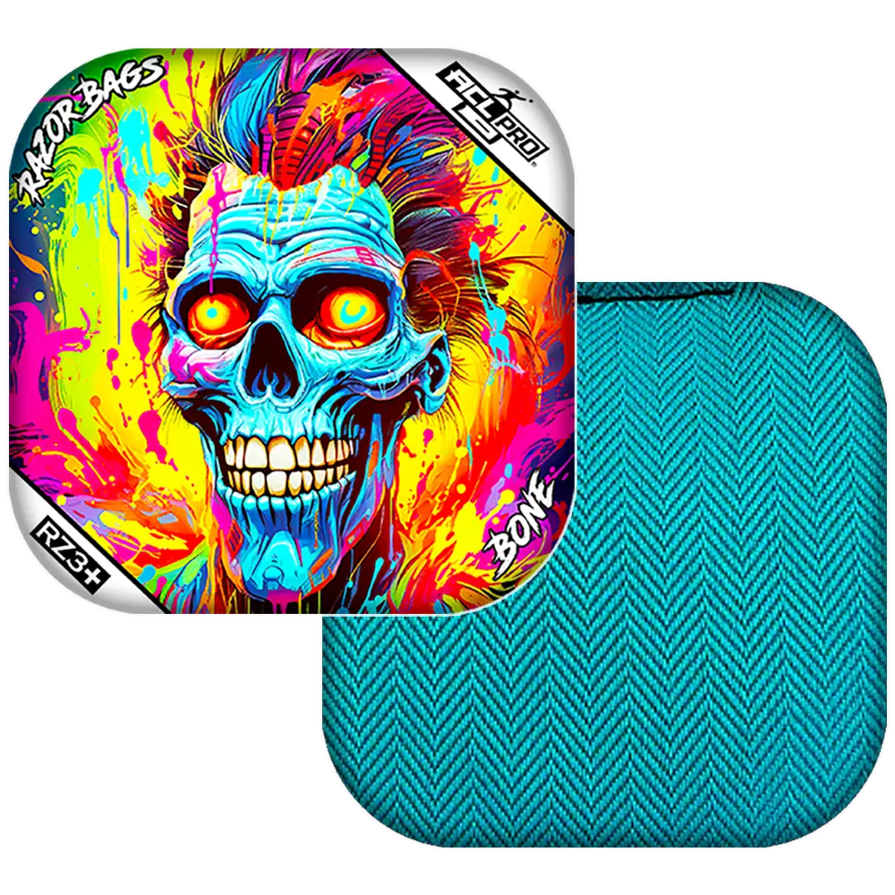 Bone | Maniac | ACL PRO Razor Cornhole Bags