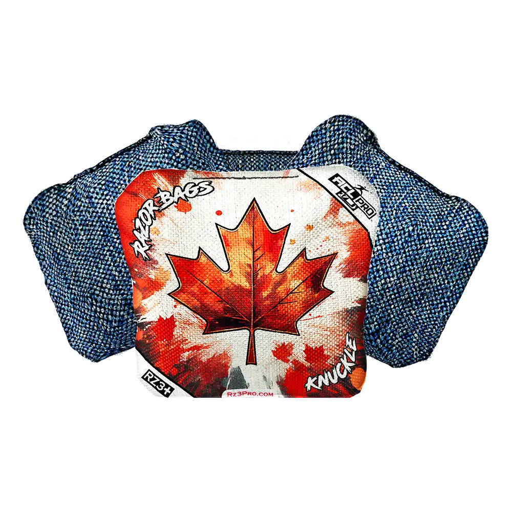 Knuckle | Maple Leaf | ACL PRO Razor Cornhole Bags