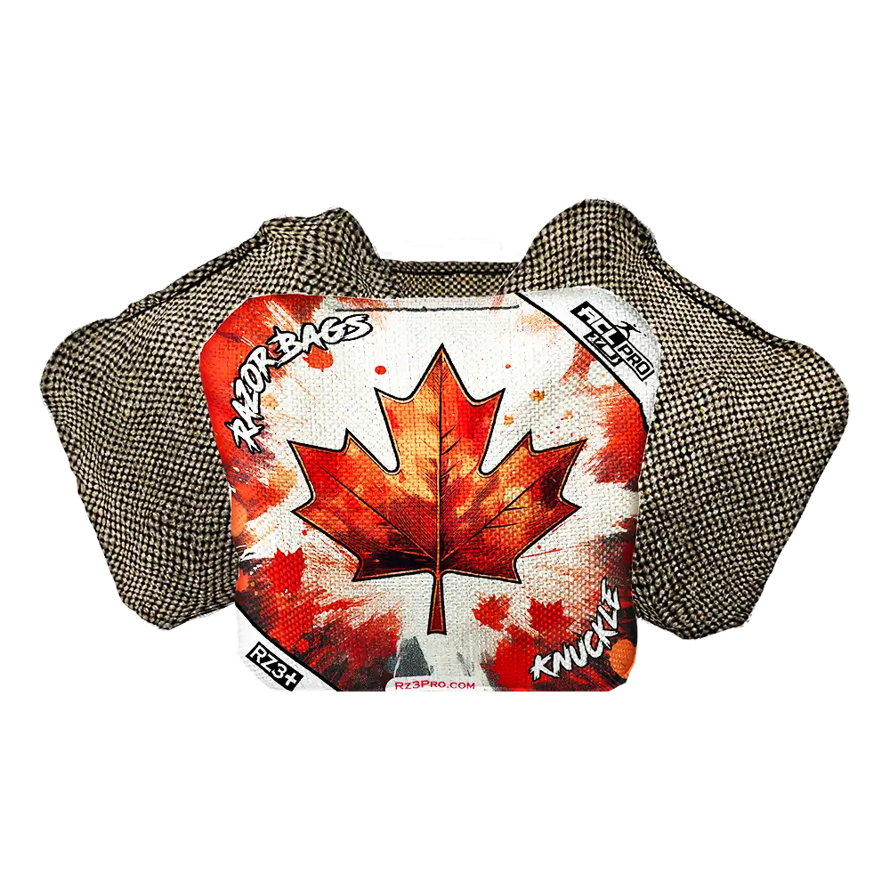 Knuckle | Maple Leaf | ACL PRO Razor Cornhole Bags