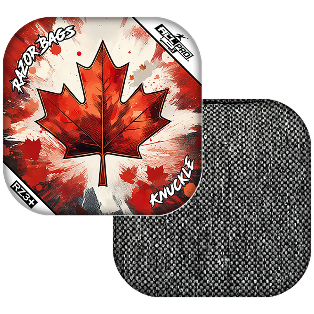 Knuckle | Maple Leaf | ACL PRO Razor Cornhole Bags