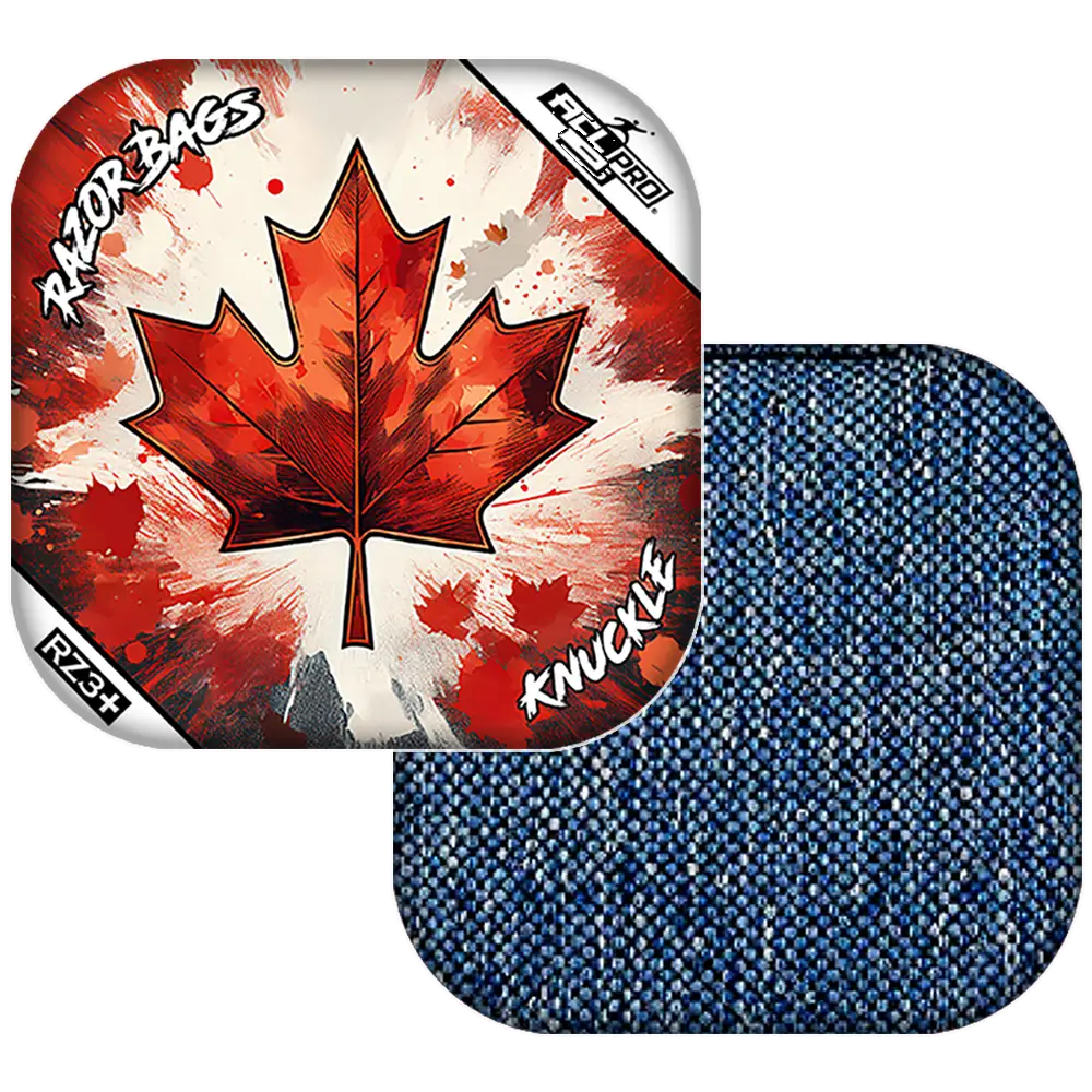Knuckle | Maple Leaf | ACL PRO Razor Cornhole Bags
