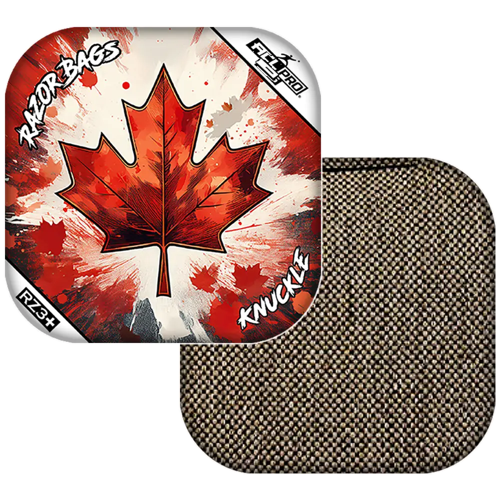 Knuckle | Maple Leaf | ACL PRO Razor Cornhole Bags