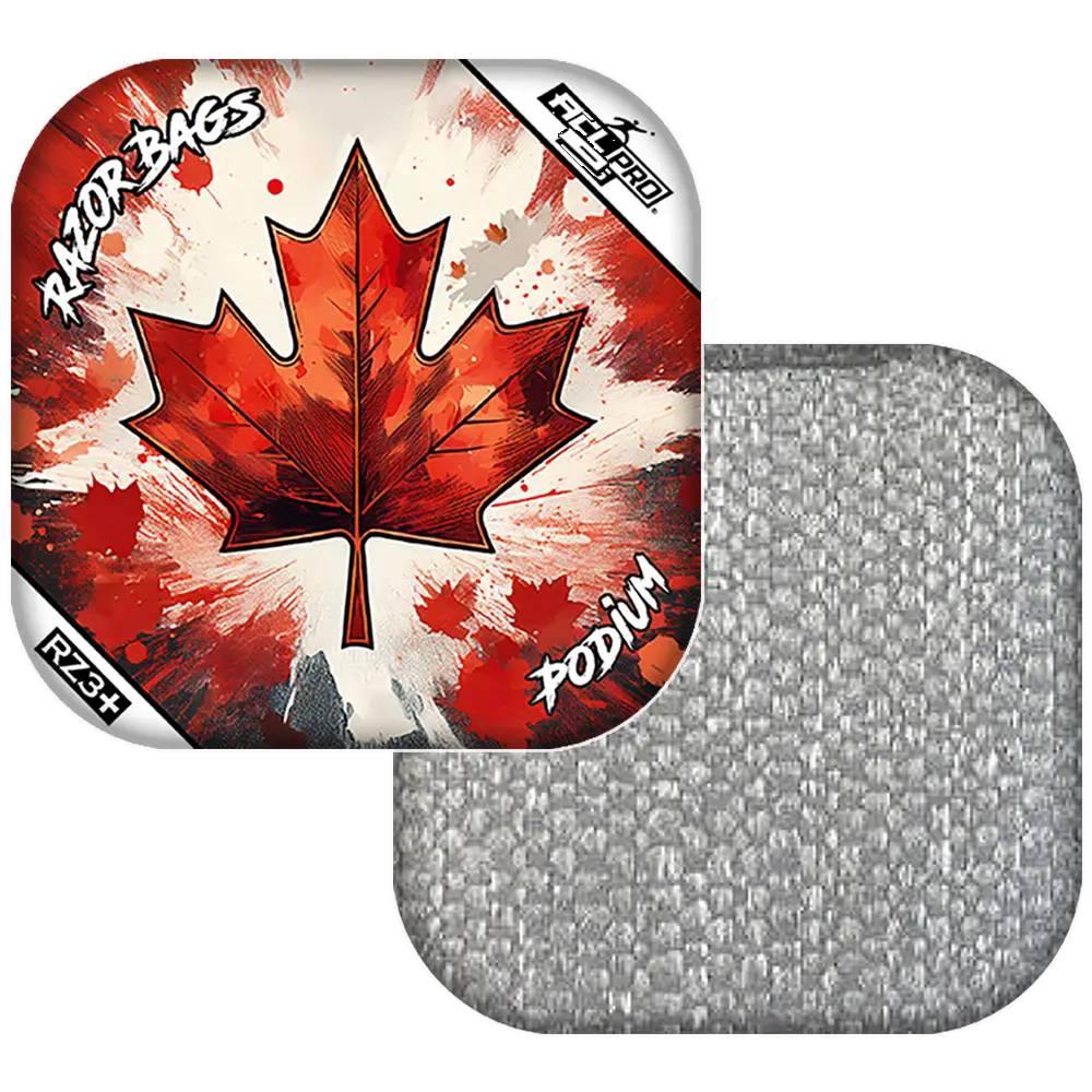 Podium | Maple Leaf | ACL PRO Razor Cornhole Bags