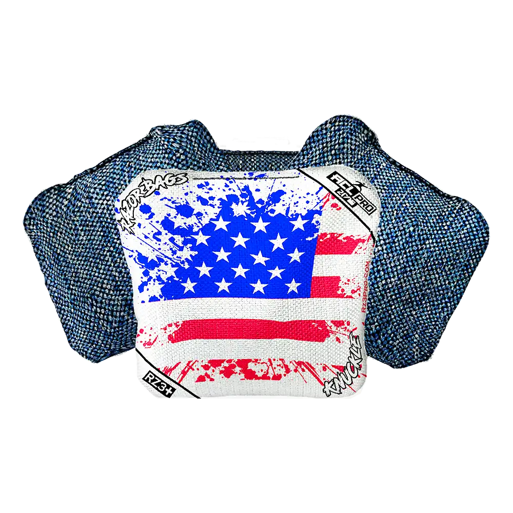 Knuckle | Merica Flag | ACL PRO Razor Cornhole Bags