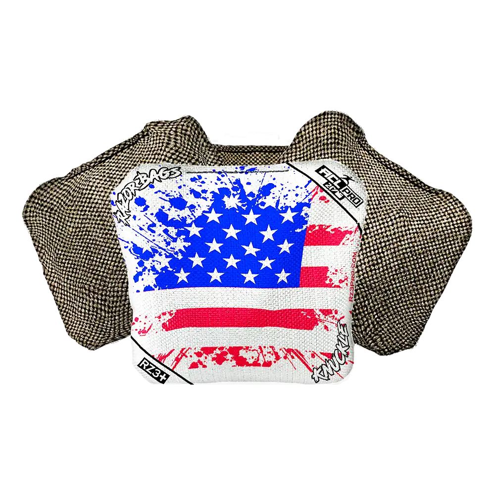 Knuckle | Merica Flag | ACL PRO Razor Cornhole Bags