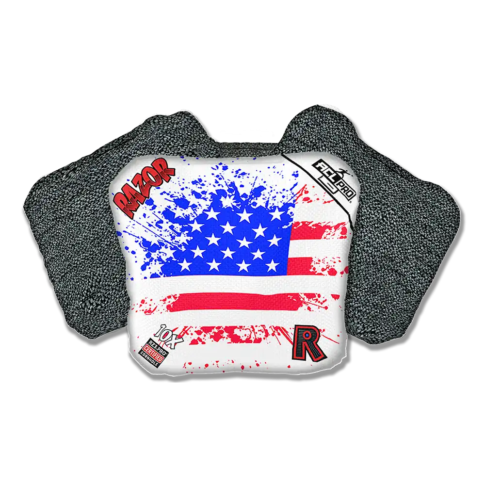 10X | Merica Flag | ACL PRO Razor Cornhole Bags