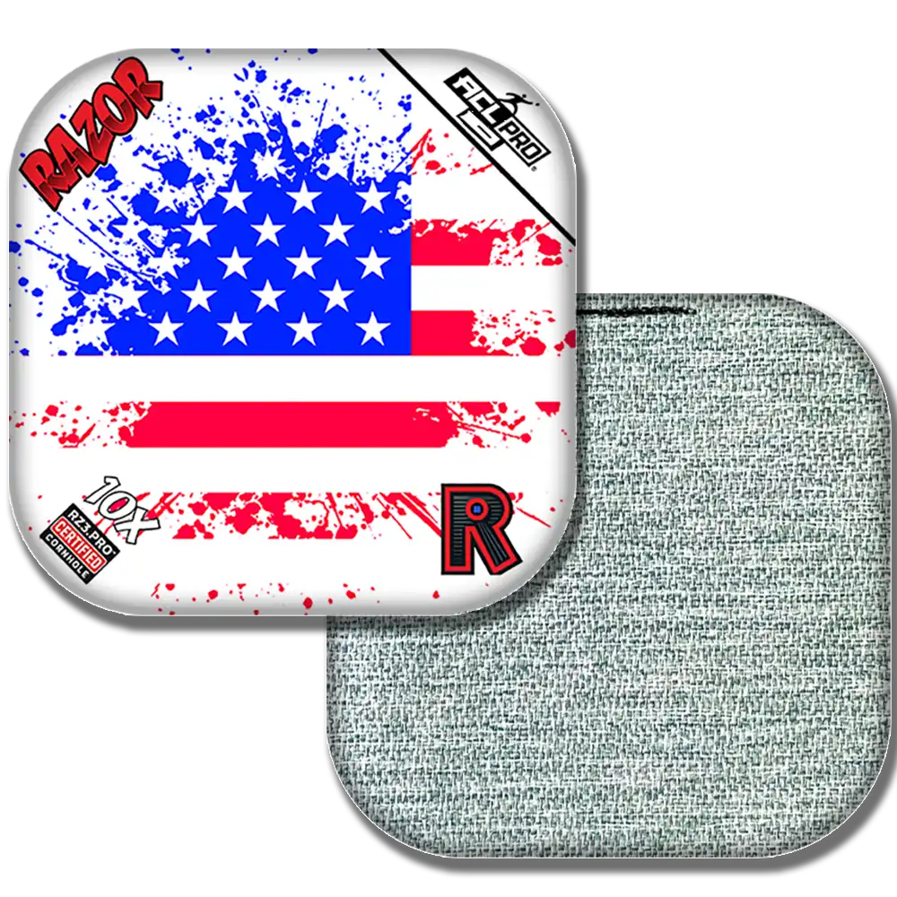 10X | Merica Flag | ACL PRO Razor Cornhole Bags