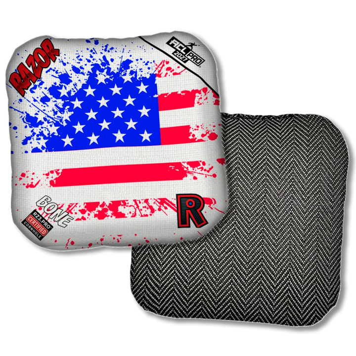 Bone PRO Merica Flag Black Back Product View
