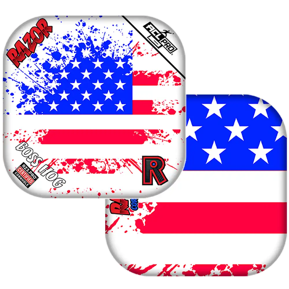 Boss Hog | Merica Flag | ACL PRO Razor Cornhole Bags