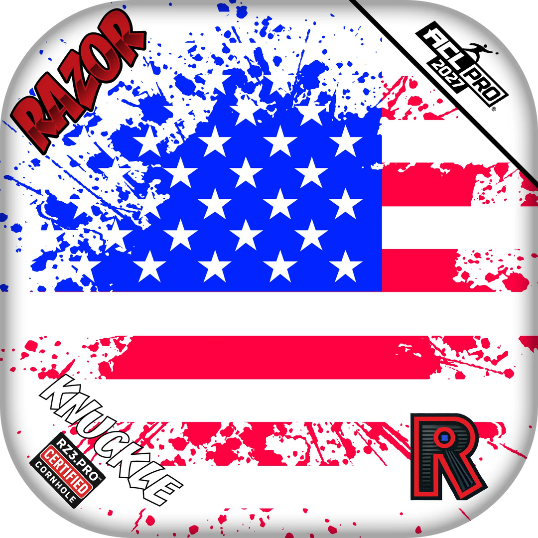 Knuckle PRO Merica Flag Cornhole Bags