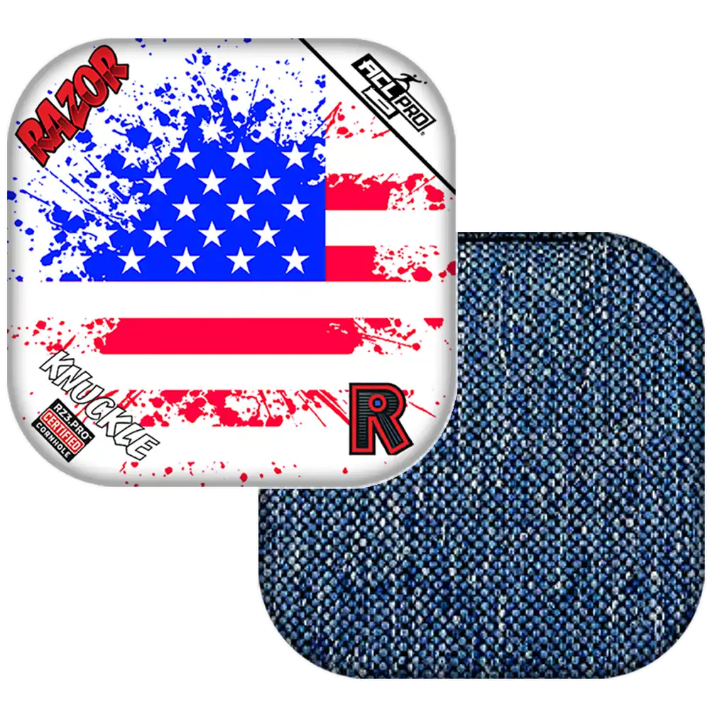 Knuckle | Merica Flag | ACL PRO Razor Cornhole Bags