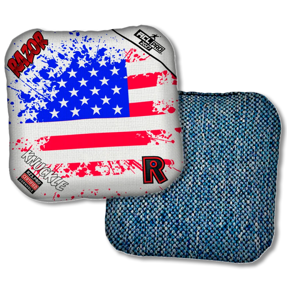 Knuckle PRO Merica Flag Blue Back Product View