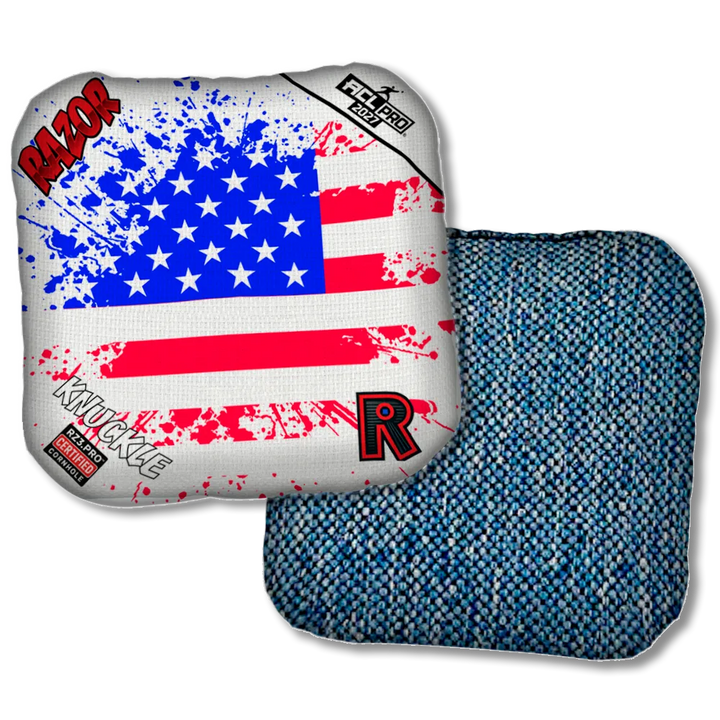 Knuckle PRO Merica Flag Blue Back Product View