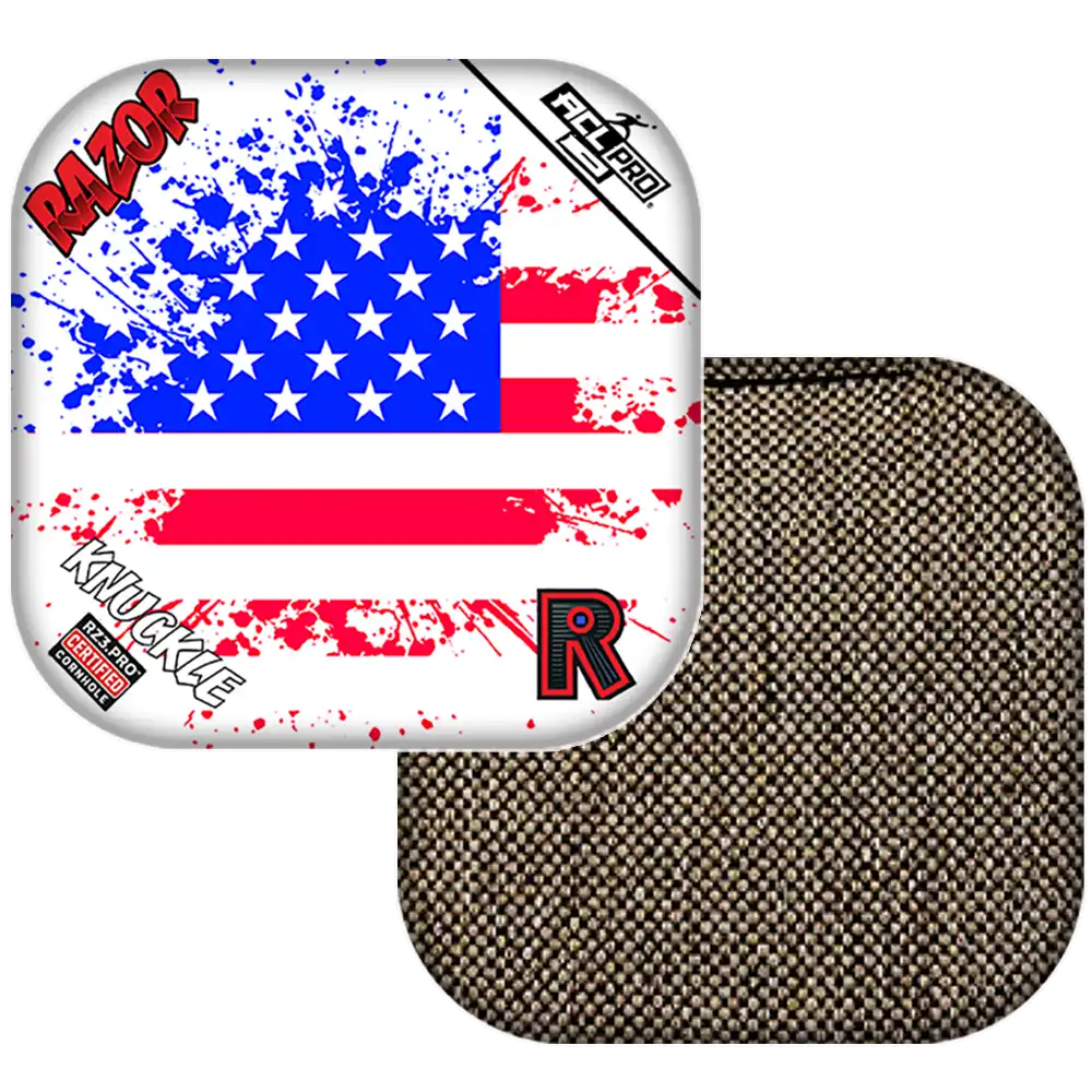 Knuckle | Merica Flag | ACL PRO Razor Cornhole Bags