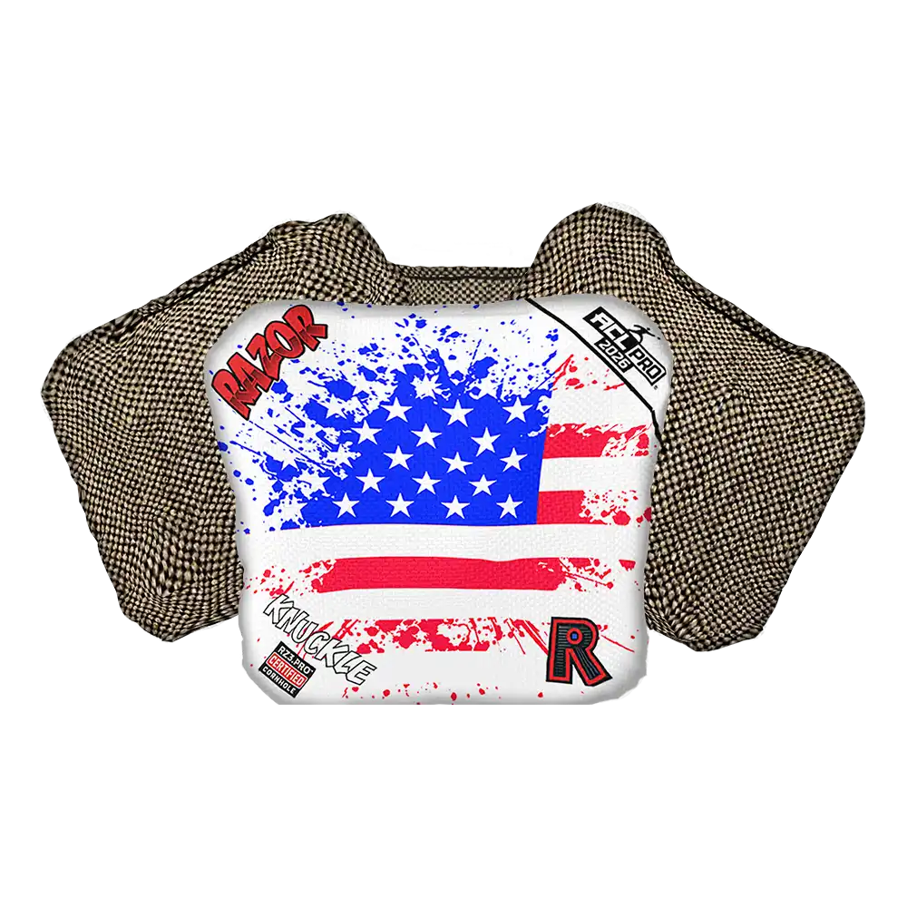 Knuckle | Merica Flag | ACL PRO Razor Cornhole Bags