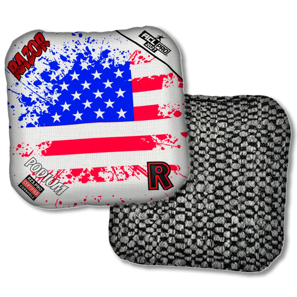 Podium PRO Merica Flag Black Back Product View