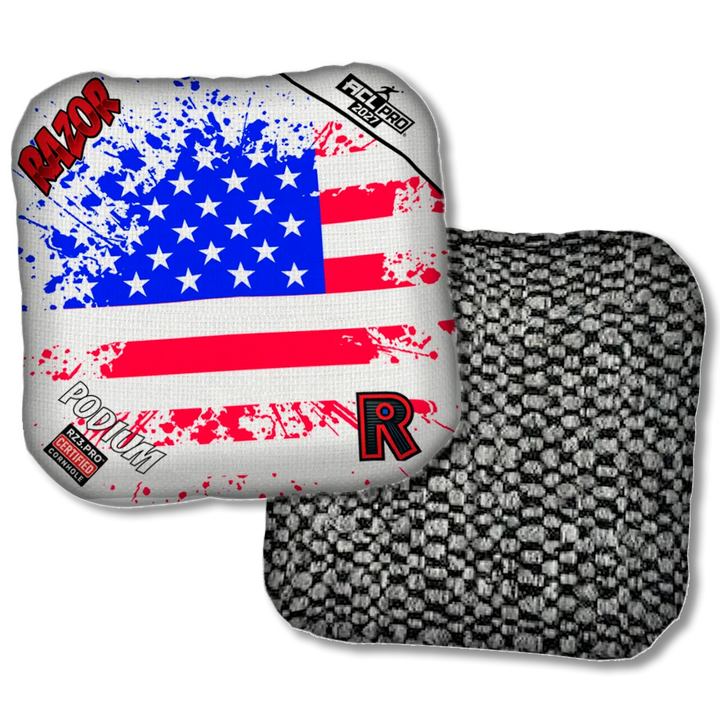 Podium PRO Merica Flag Black Back Product View