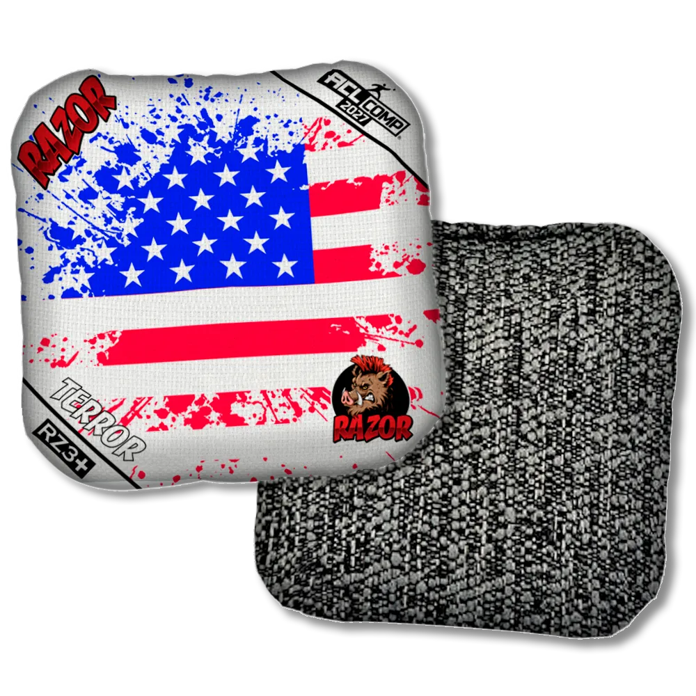 Terror COMP Merica Flag Black Back Product View