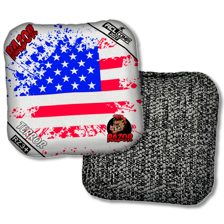 Terror COMP Merica Flag Black Back Product View