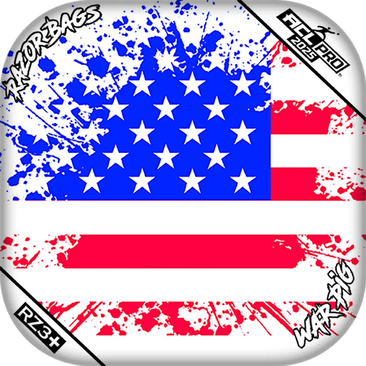 War Pig PRO | Merica Flag | Razor Cornhole Bags