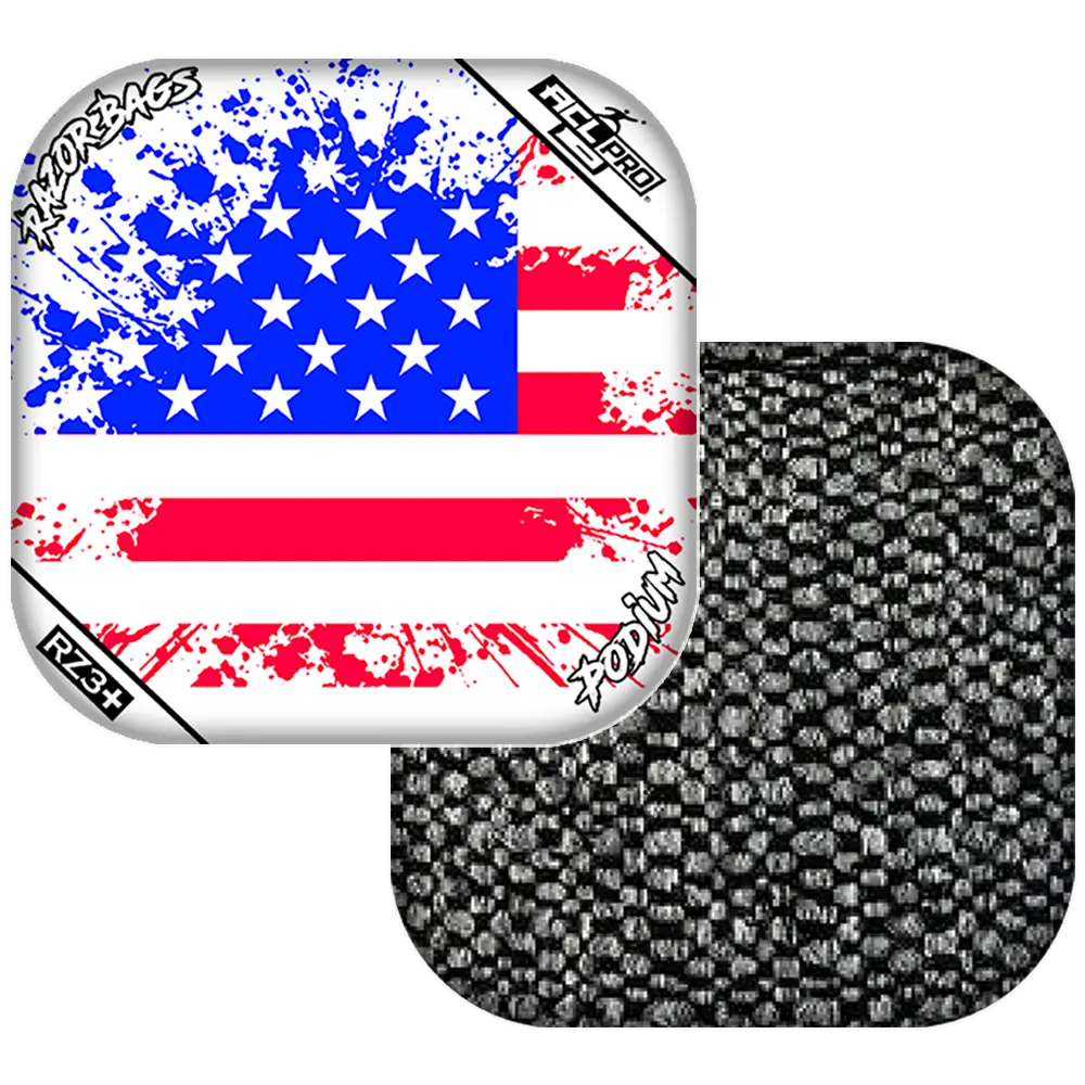 Podium | Merica Flag | ACL PRO Razor Cornhole Bags
