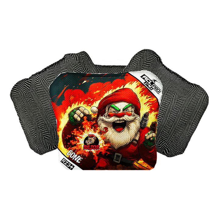 Bone | Merry Nickmas | ACL PRO Razor Cornhole Bags