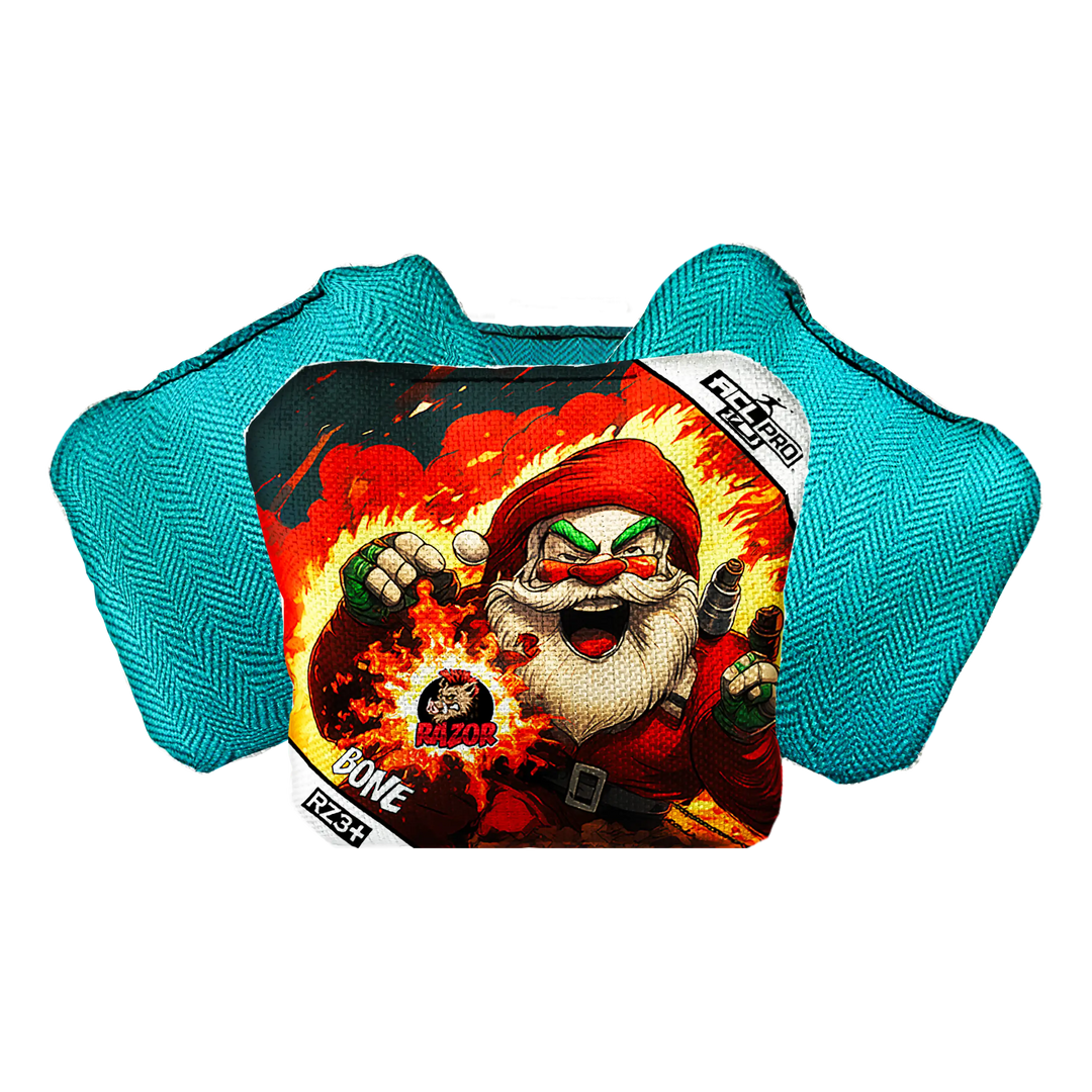 Bone | Merry Nickmas | ACL PRO Razor Cornhole Bags