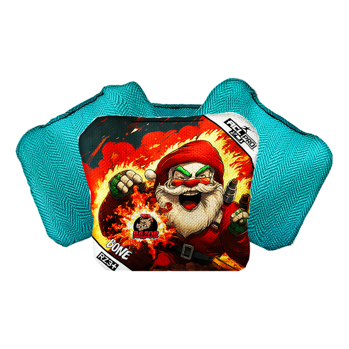 Bone | Merry Nickmas | ACL PRO Razor Cornhole Bags