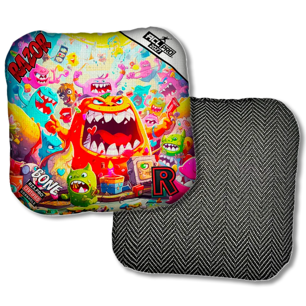Bone PRO Monster Party Black Back Product View