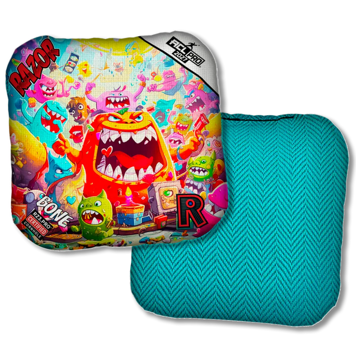 Bone PRO Monster Party Teal Back Product View