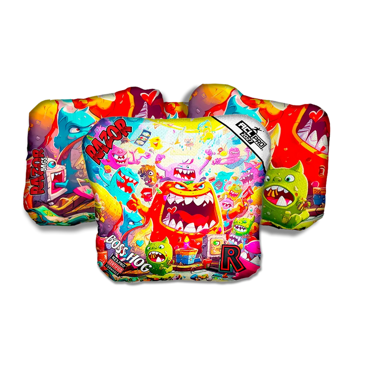 Boss Hog PRO Monster Party Cornhole Bags