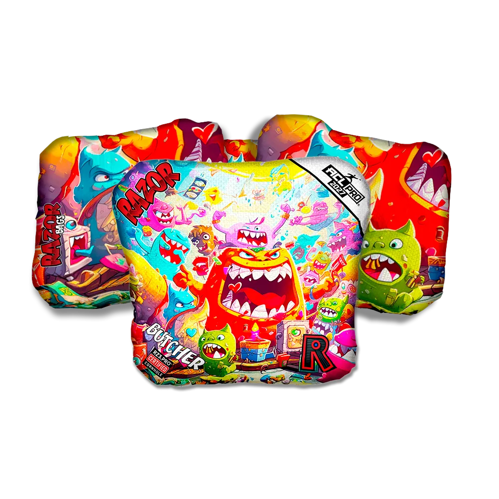 Butcher PRO Monster Party Cornhole Bags
