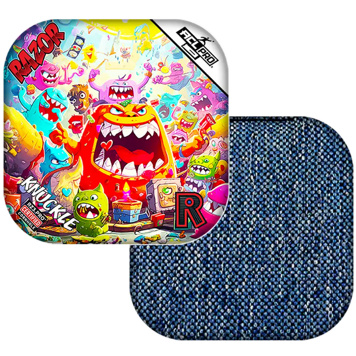 Knuckle | Monster Party | ACL PRO Razor Cornhole Bags
