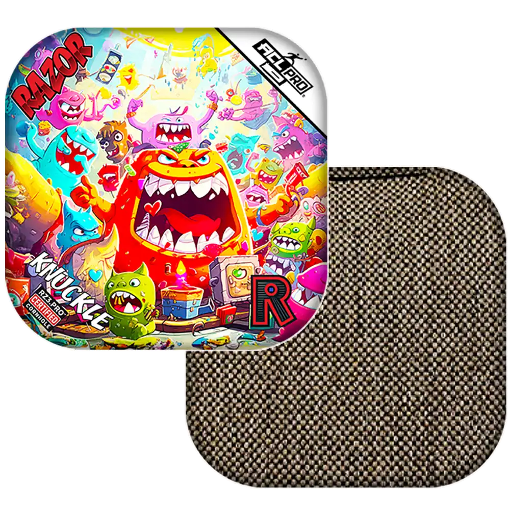 Knuckle | Monster Party | ACL PRO Razor Cornhole Bags