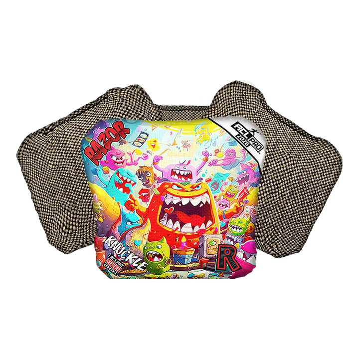 Knuckle | Monster Party | ACL PRO Razor Cornhole Bags