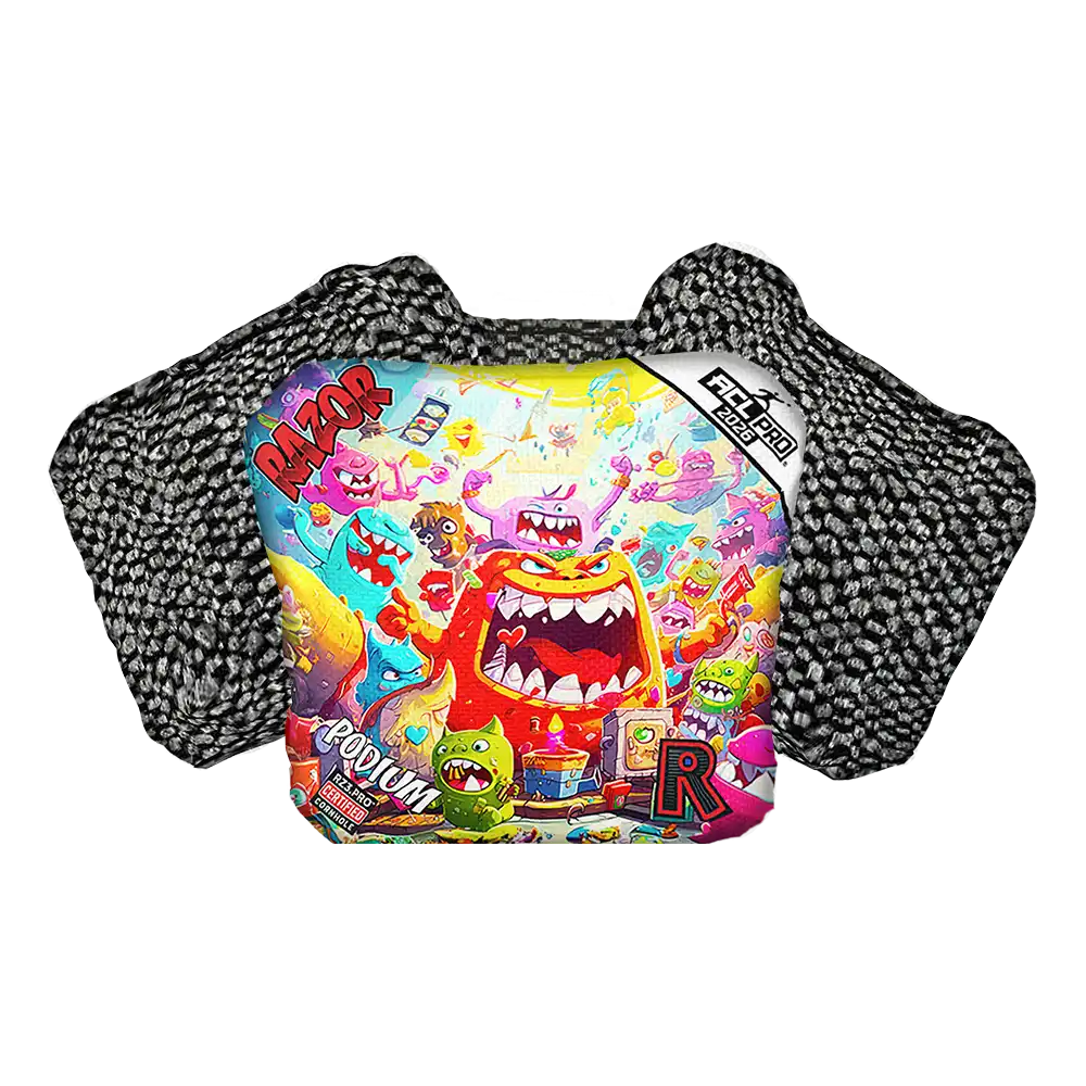 Podium | Monster Party | ACL PRO Razor Cornhole Bags