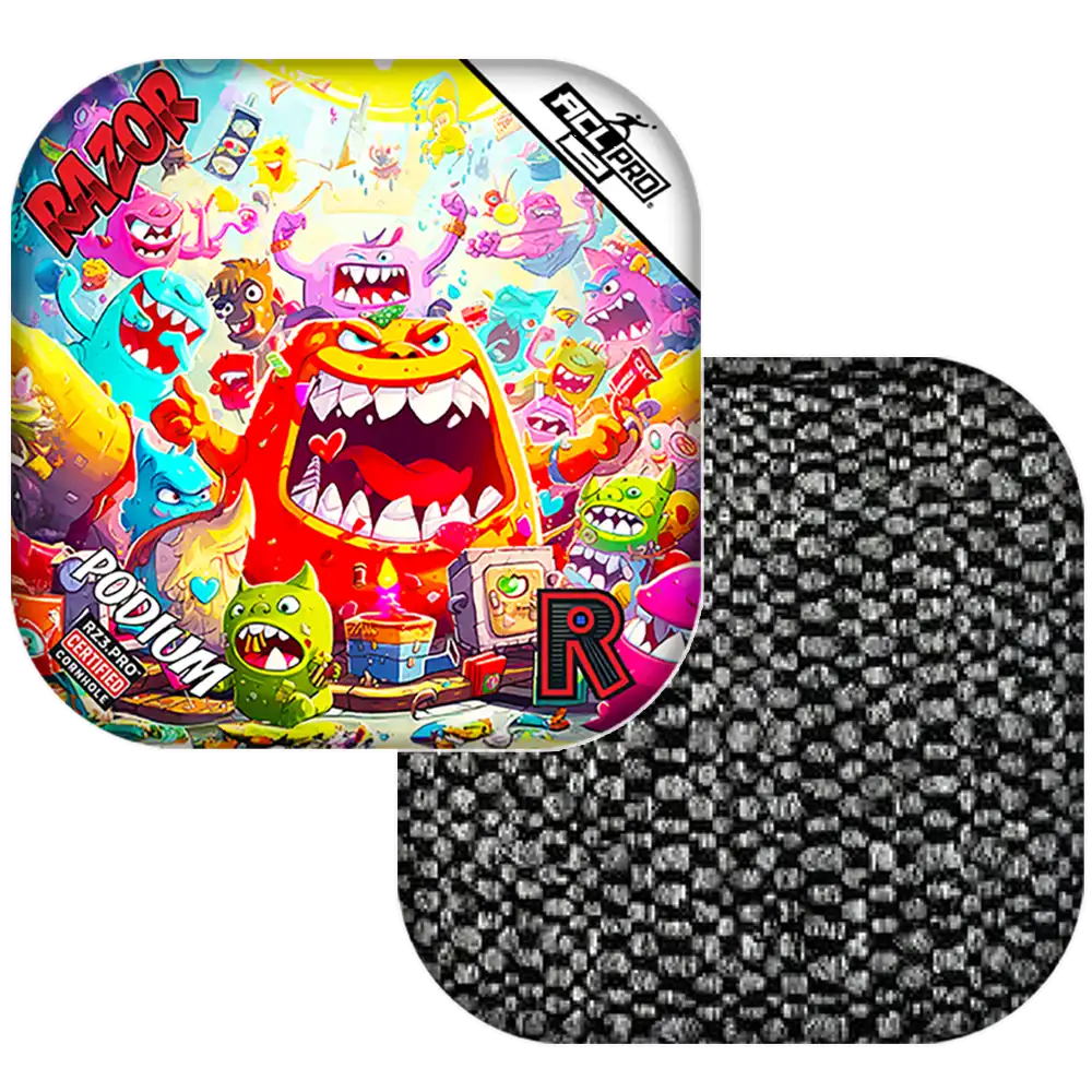Podium | Monster Party | ACL PRO Razor Cornhole Bags