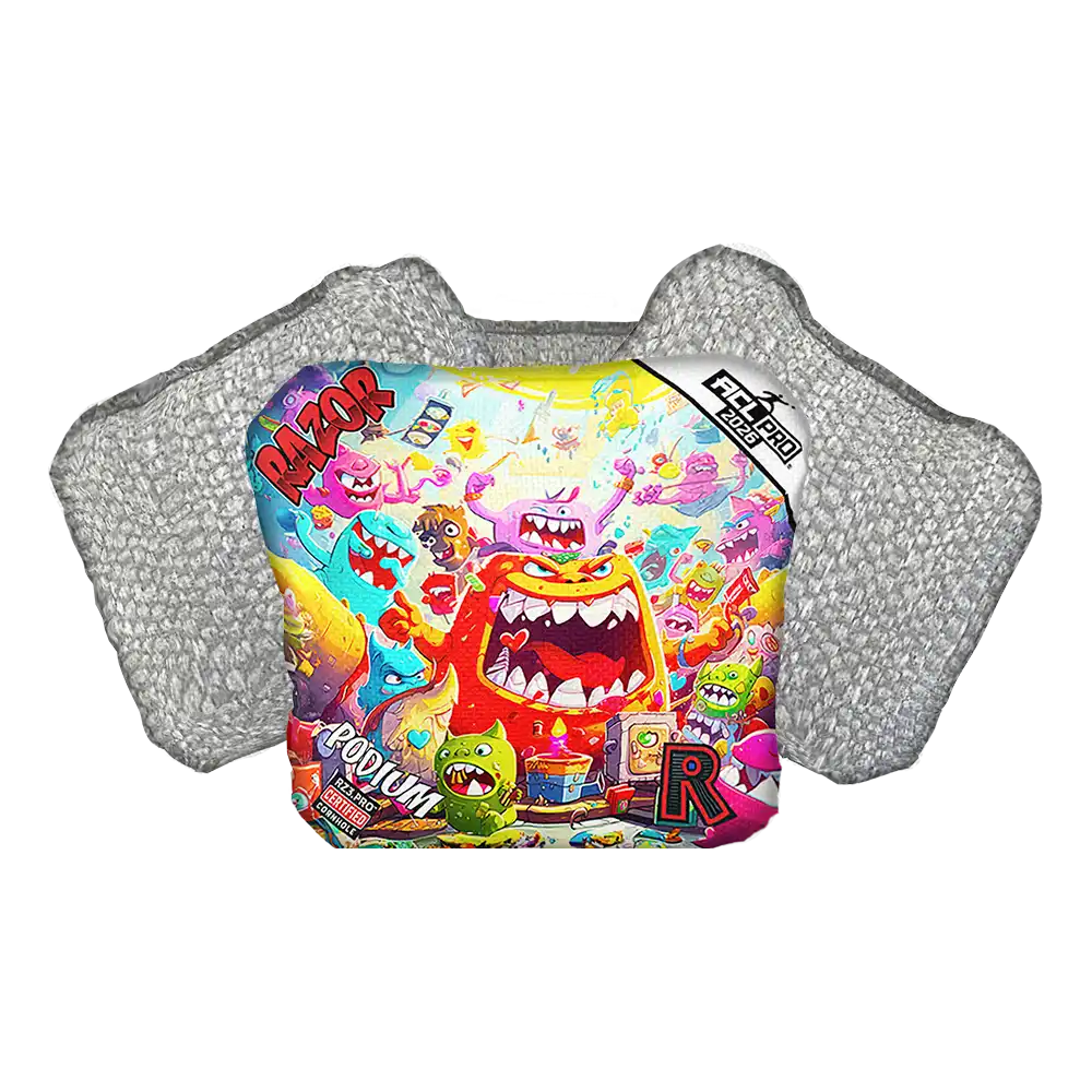Podium | Monster Party | ACL PRO Razor Cornhole Bags