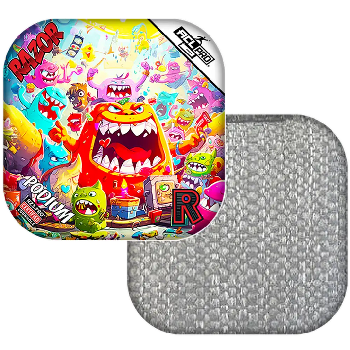 Podium | Monster Party | ACL PRO Razor Cornhole Bags