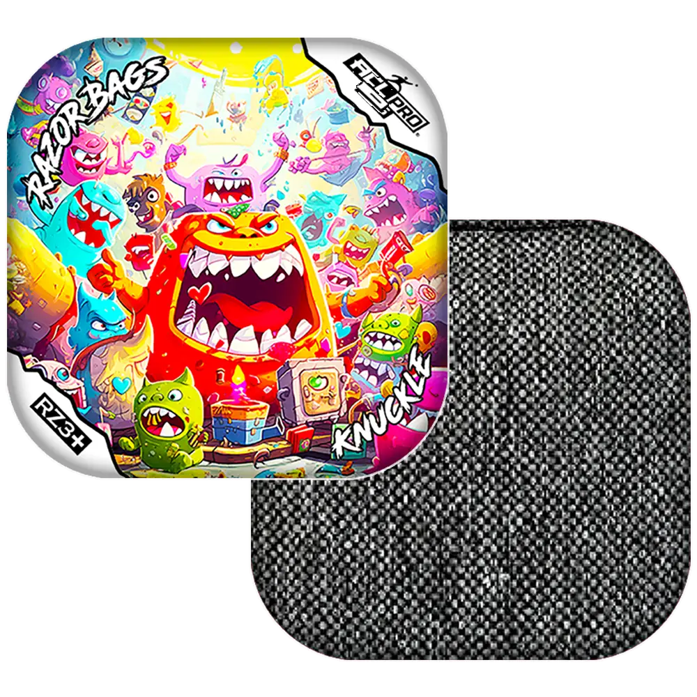 Knuckle | Monster Party | ACL PRO Razor Cornhole Bags