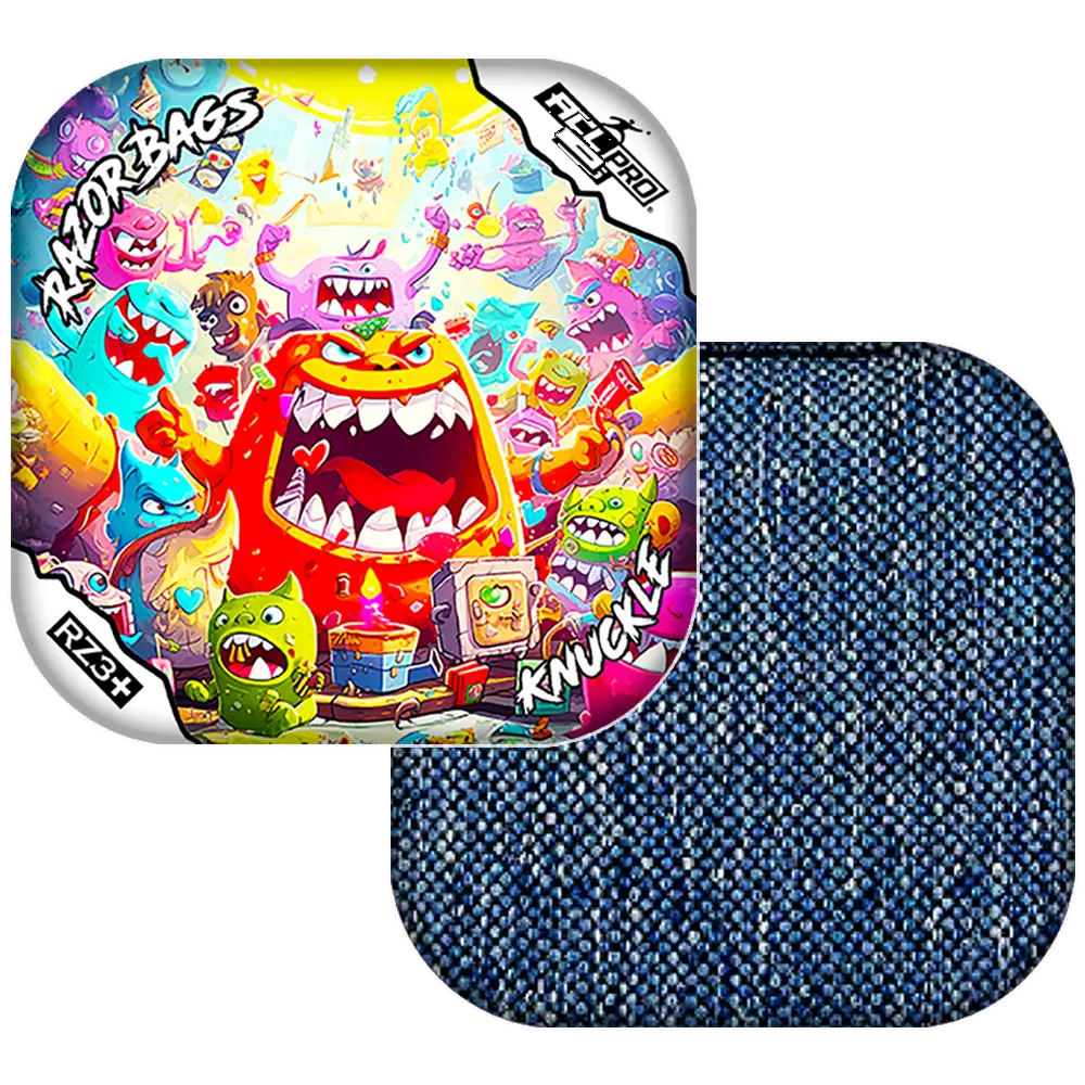 Knuckle | Monster Party | ACL PRO Razor Cornhole Bags