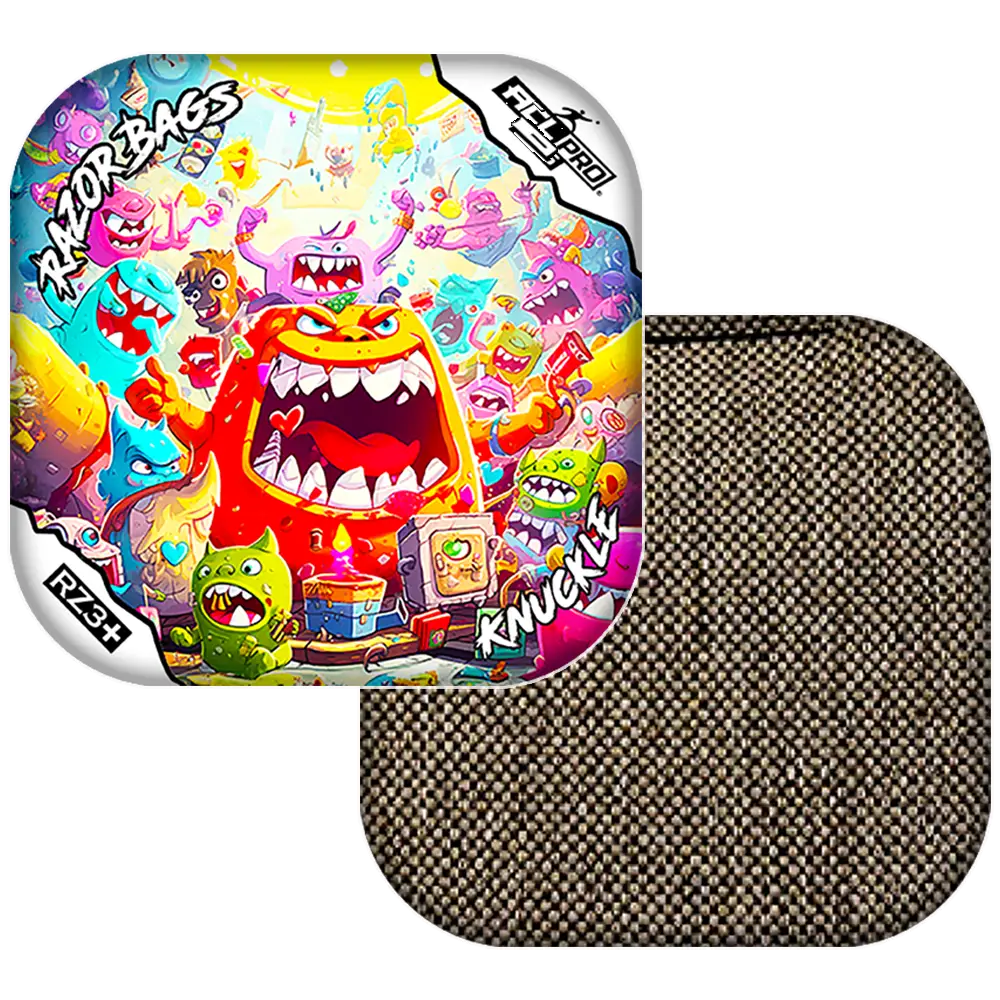 Knuckle | Monster Party | ACL PRO Razor Cornhole Bags
