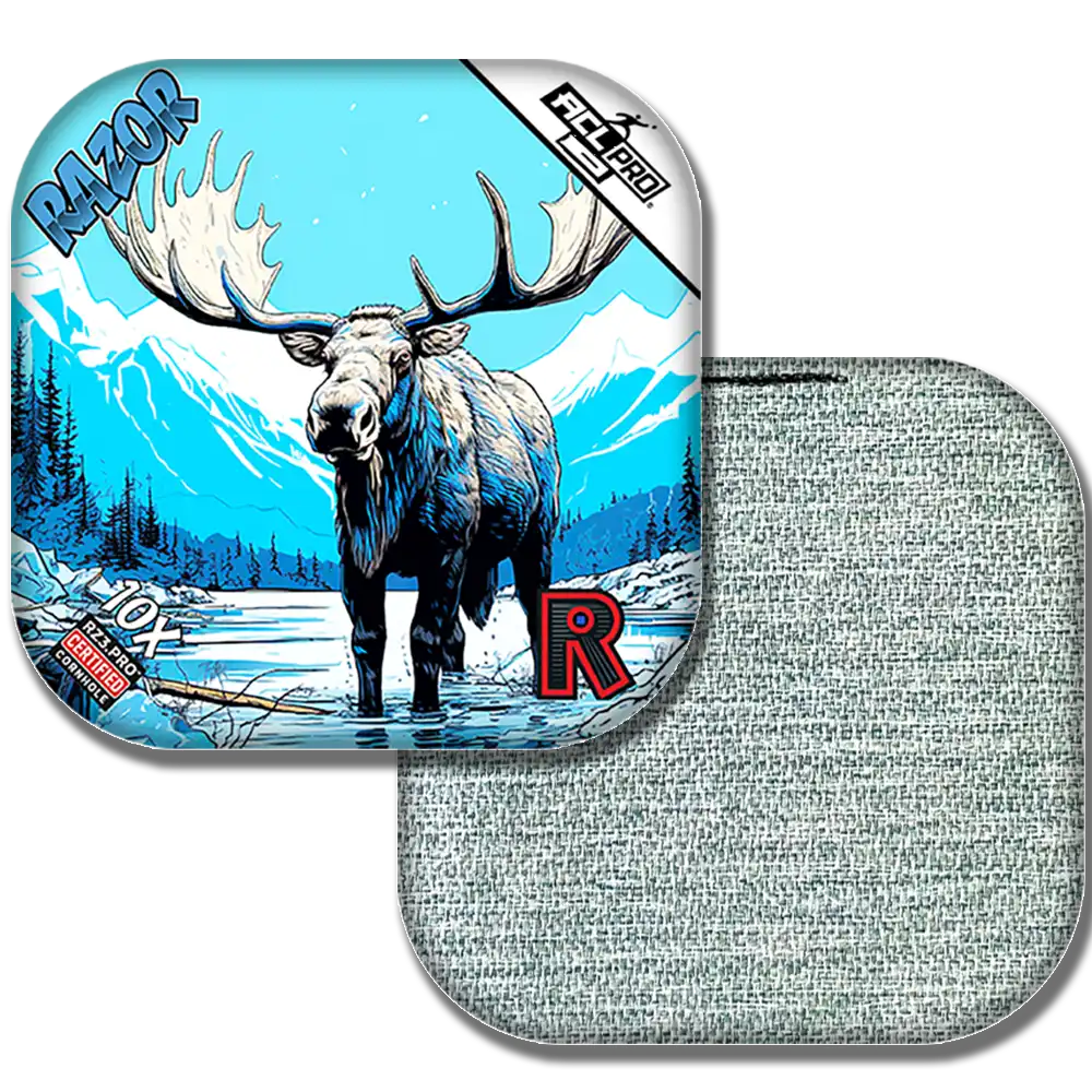 10X | Alaskan Moose | ACL PRO Razor Cornhole Bags