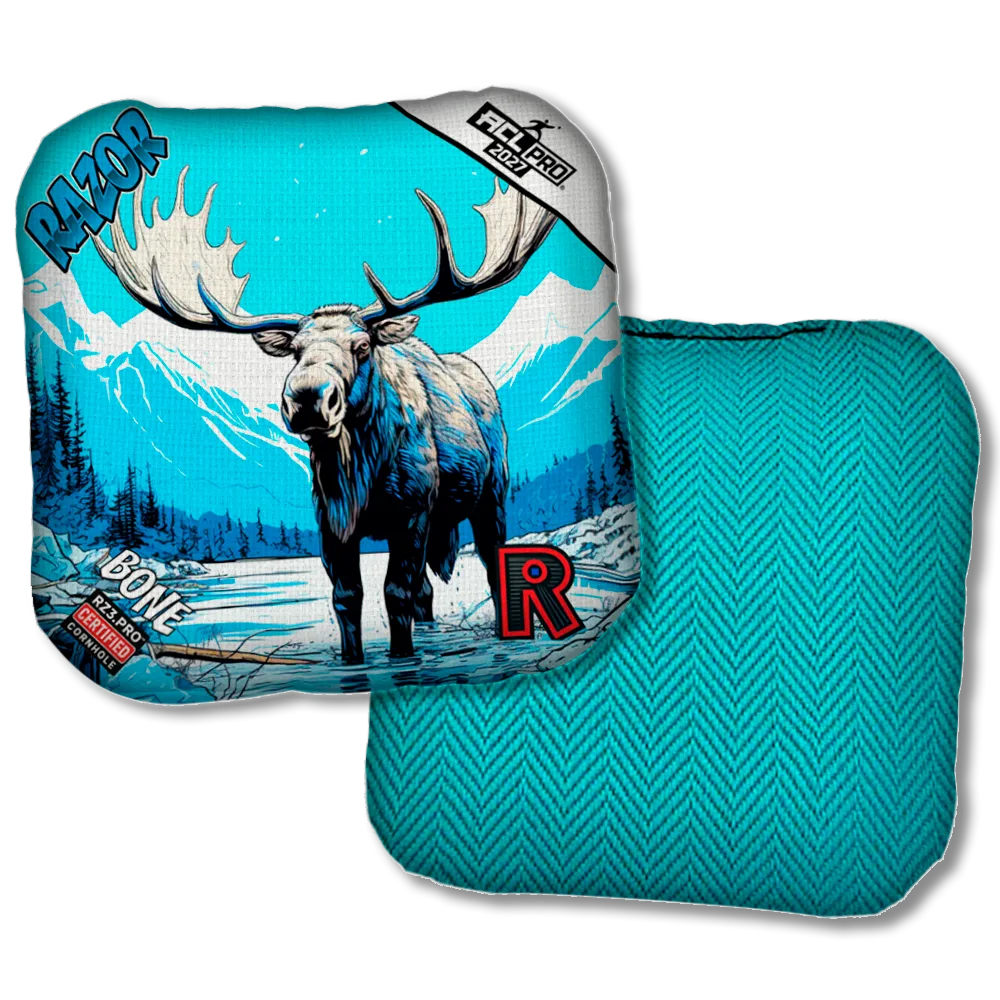 Bone PRO Alaskan Moose Teal Back Product View
