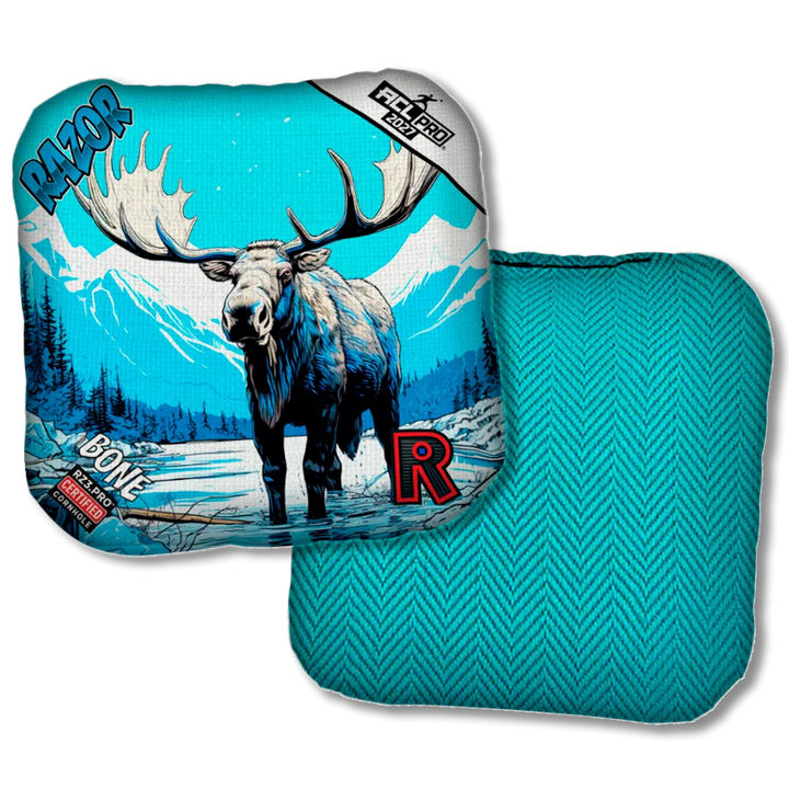 Bone PRO Alaskan Moose Teal Back Product View