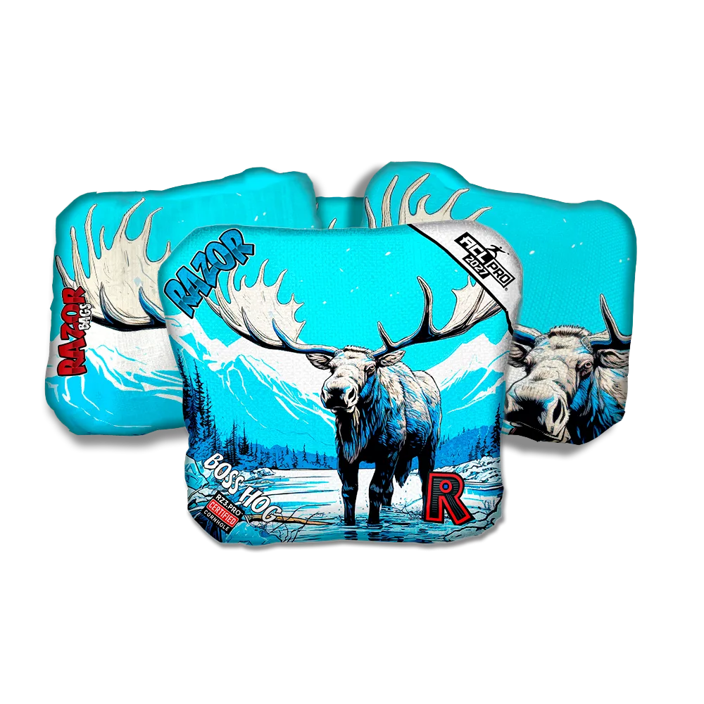 Boss Hog PRO Alaskan Moose Cornhole Bags