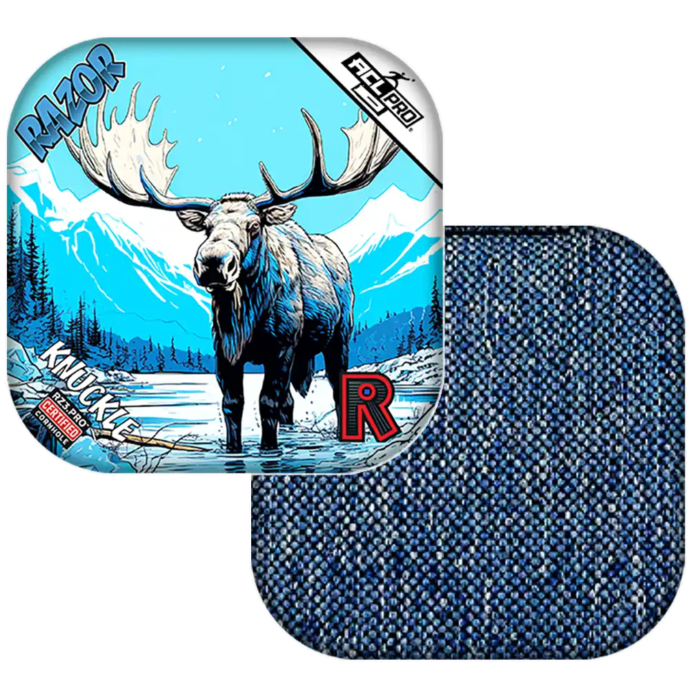 Knuckle | Alaskan Moose | ACL PRO Razor Cornhole Bags