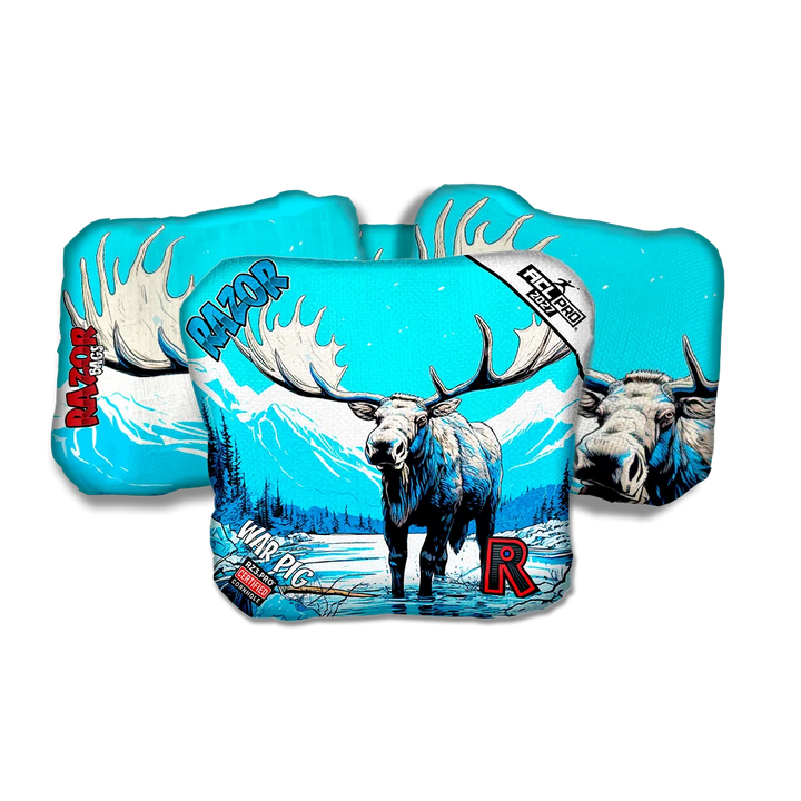 War Pig PRO Alaskan Moose Cornhole Bags