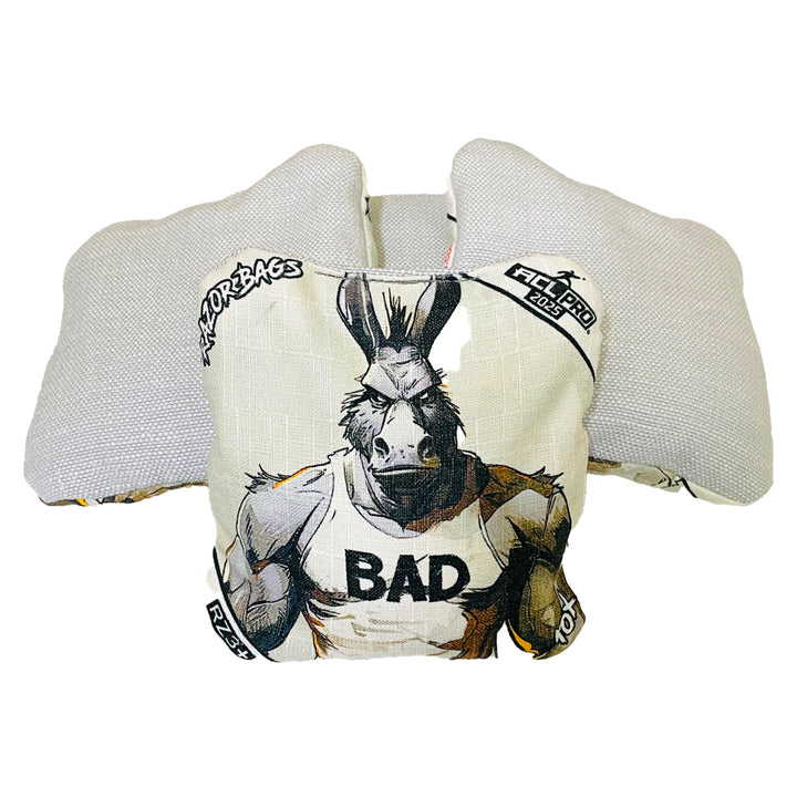 Butcher PRO - Old Bad Ass with Artwork Back-acl-pro-razor-cornhole-bags-ready-to-ship-ACL